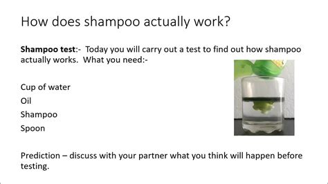 shampoo bottle test|how to test shampoo performance.